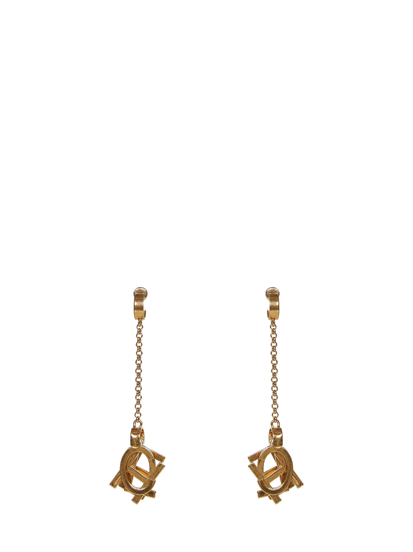 Orecchini pendenti Chloé Letters oro