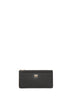 Large black Dauphine leather card case