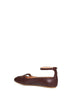 Ballerine Misty in pelle di agnello bordeaux