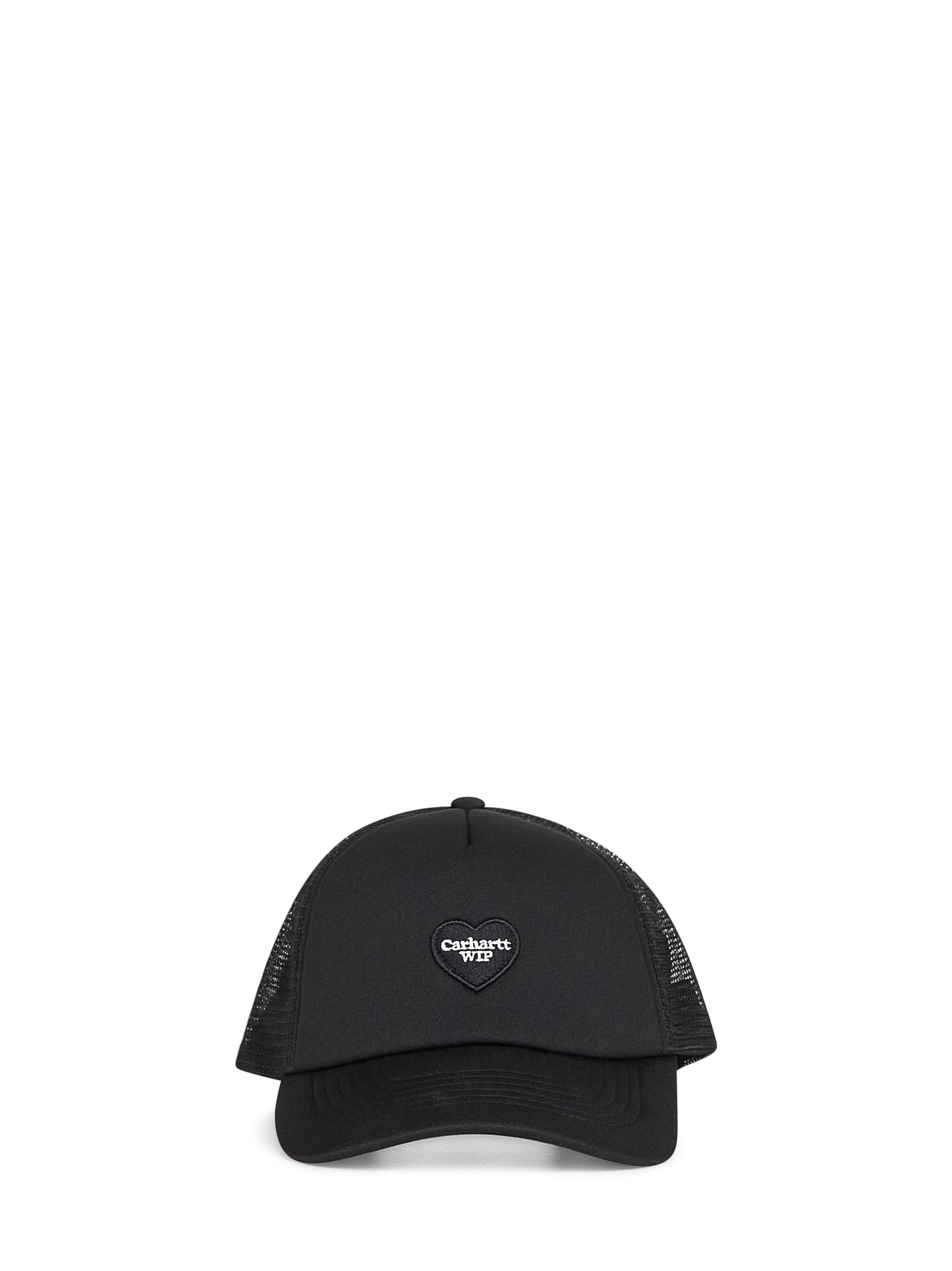 Black Heart Patch Trucker Cap