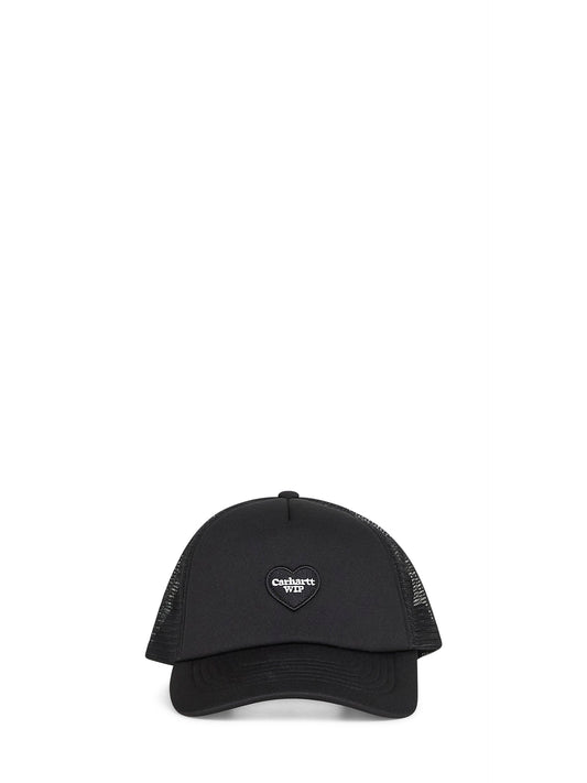 Berretto Heart Patch Trucker Cap nero