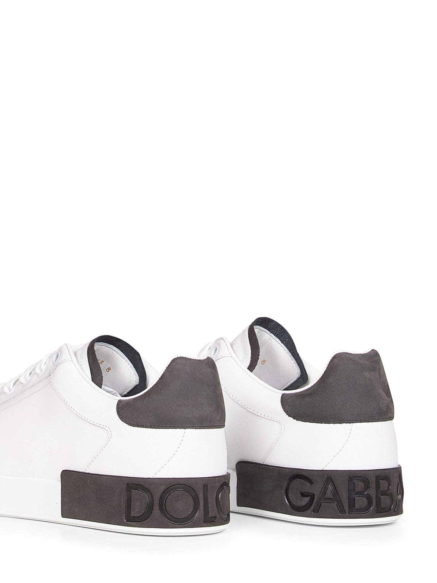 Sneakers Portofino in pelle di vitello bianca