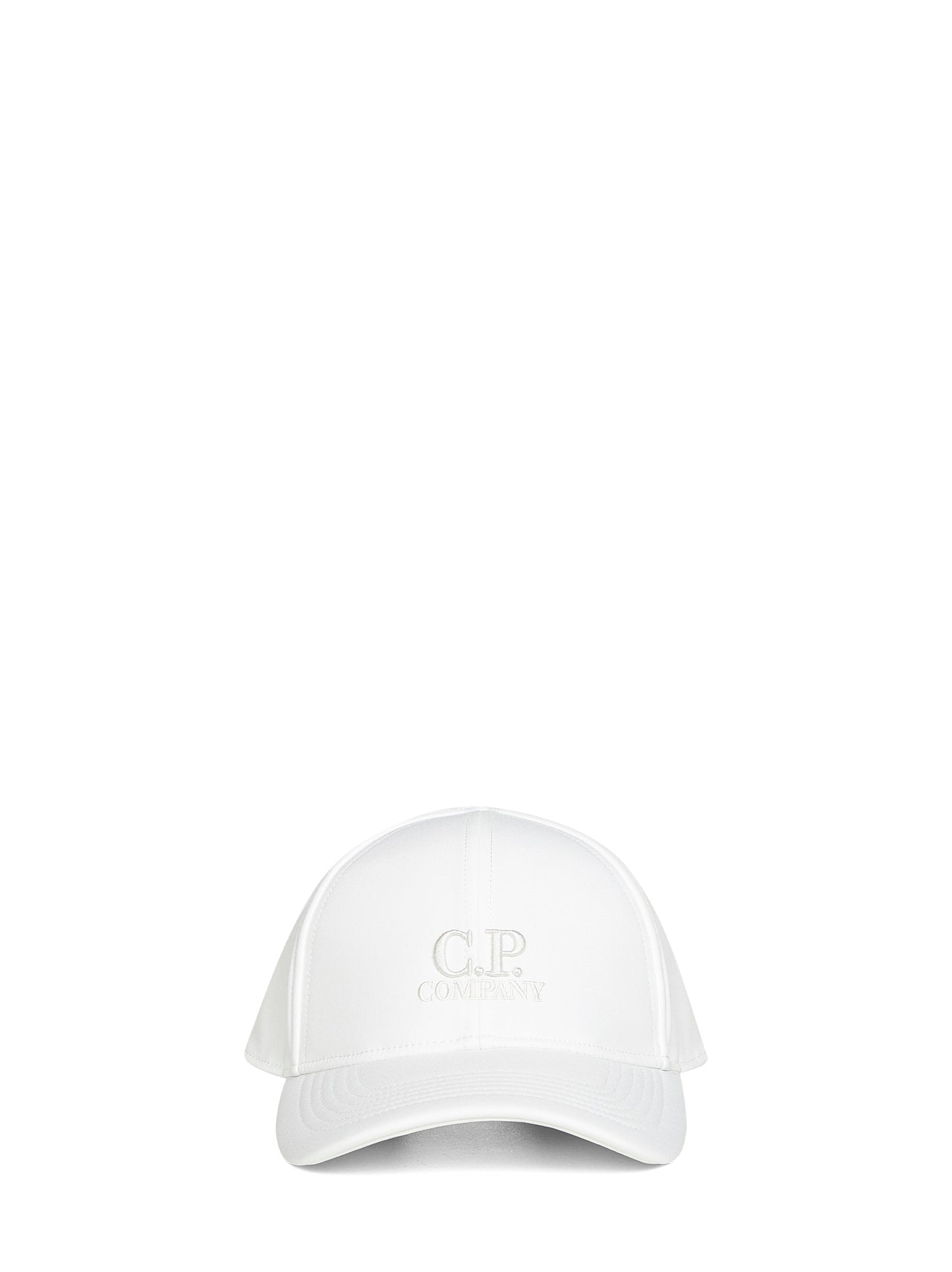 White C.P. Shell-R Logo baseball cap