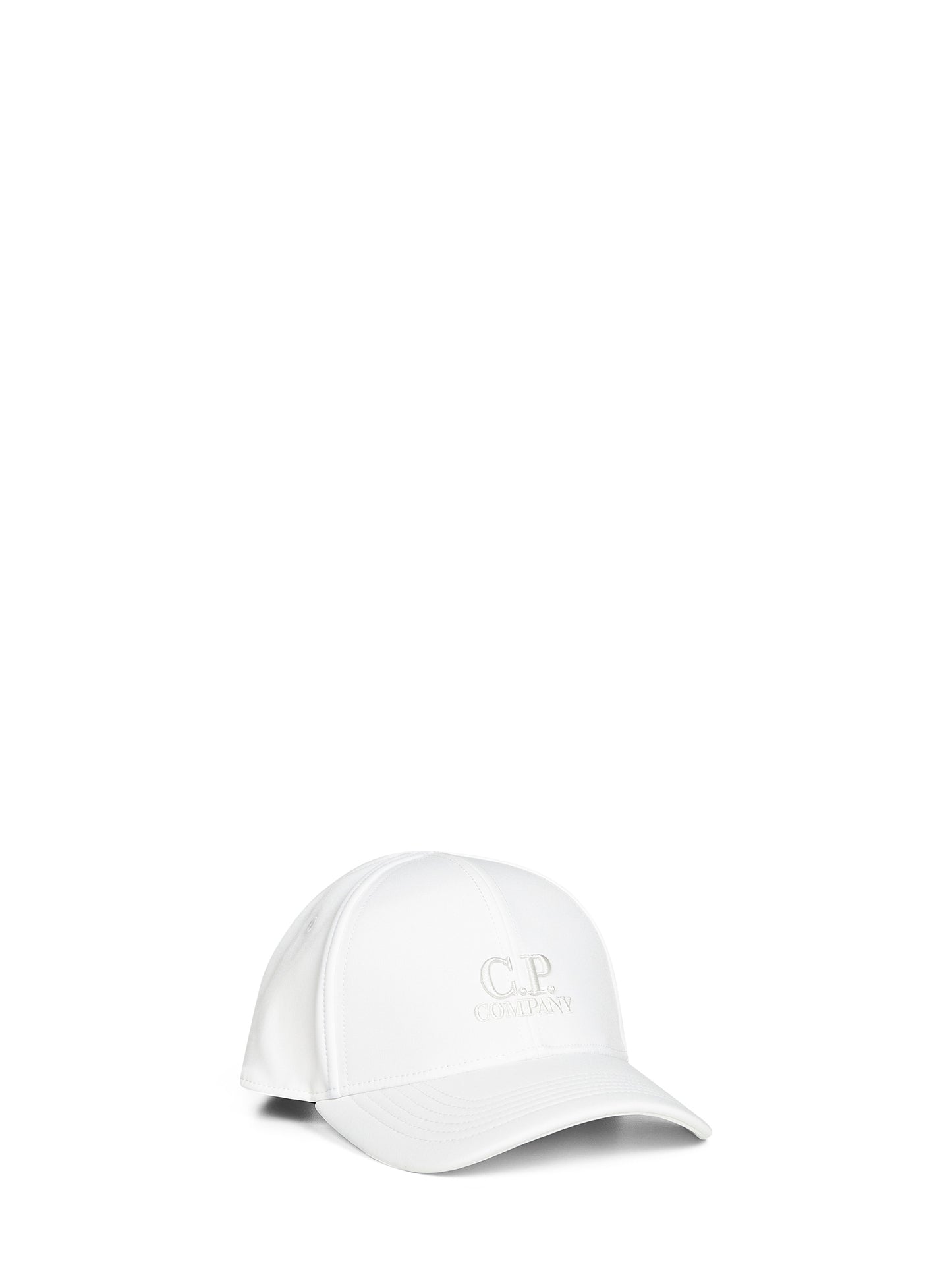 White C.P. Shell-R Logo baseball cap