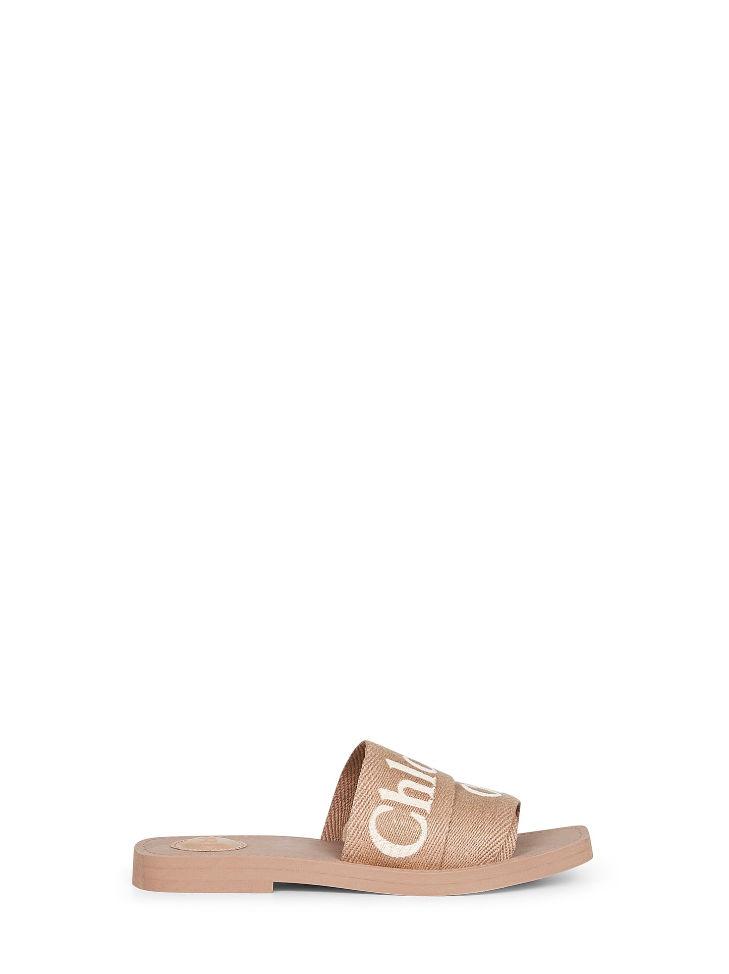 Beige Woody flat sandals