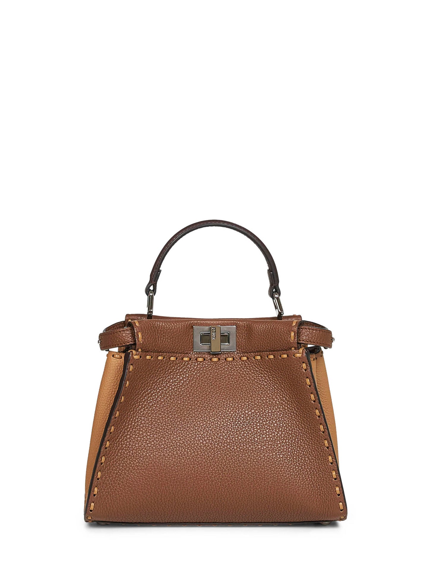 Borsa a mano Peekaboo Mini marrone