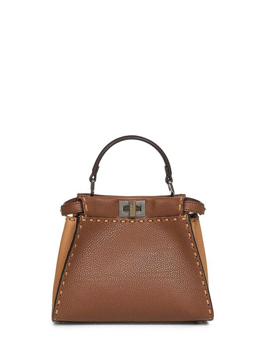 Borsa a mano Peekaboo Mini marrone