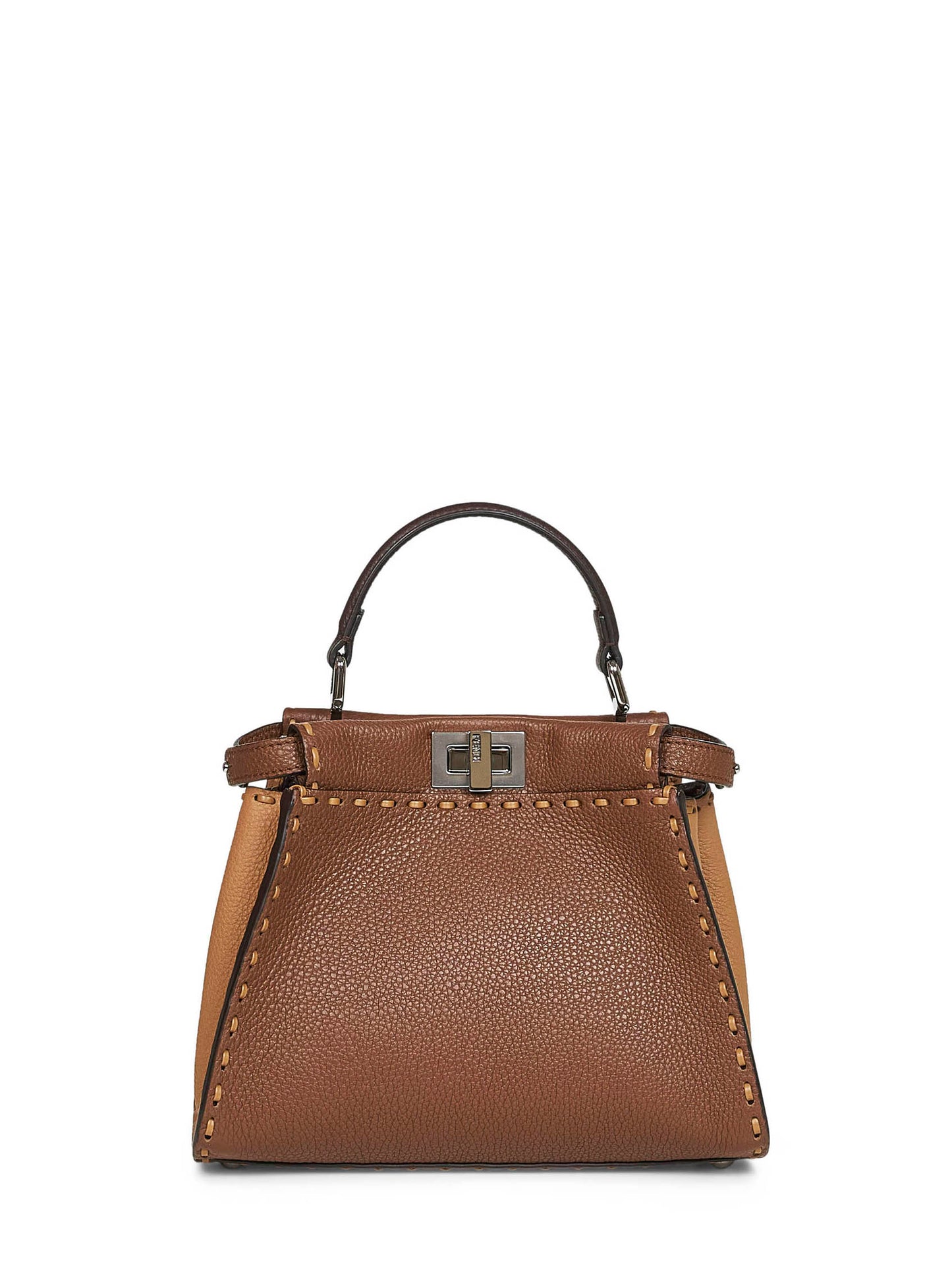 Borsa a mano Peekaboo Mini marrone