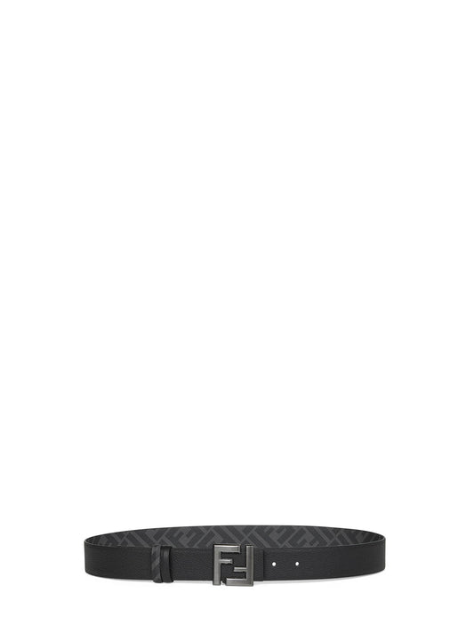 Black Squared FF reversible belt