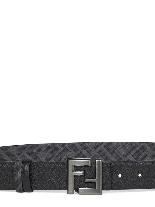 Black Squared FF reversible belt