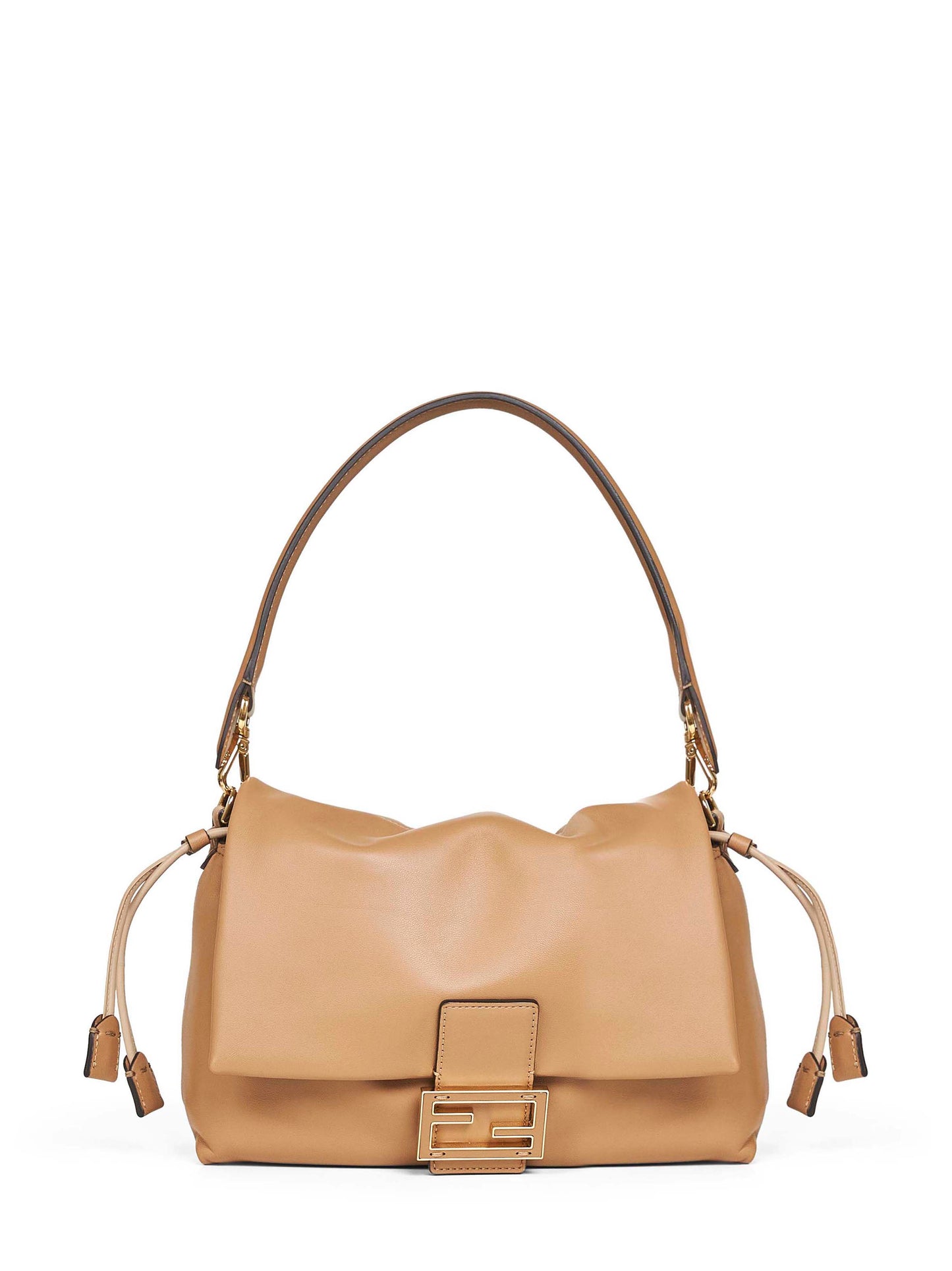 Beige Medium Baguette Mamma shoulder bag