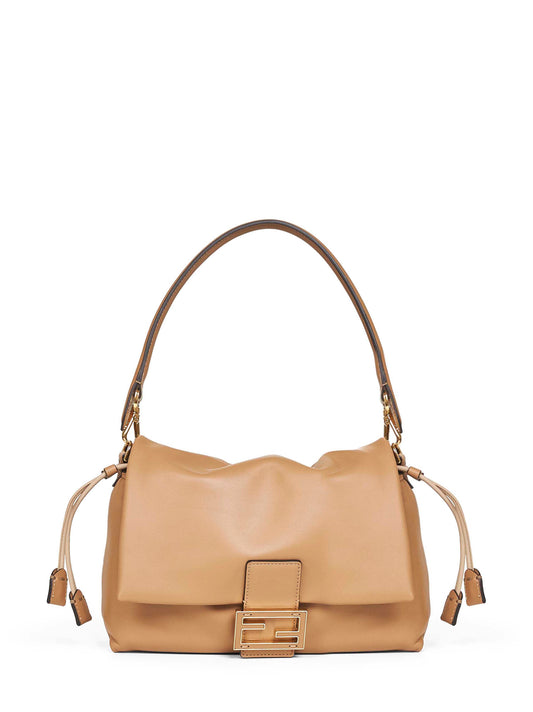 Borsa a spalla Mamma Baguette Medium beige