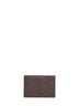 Brown Fendi Shadow Slim card holder