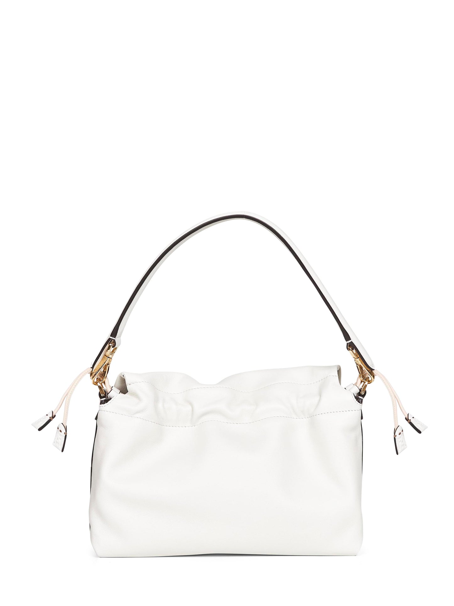 White Medium Baguette Mamma shoulder bag