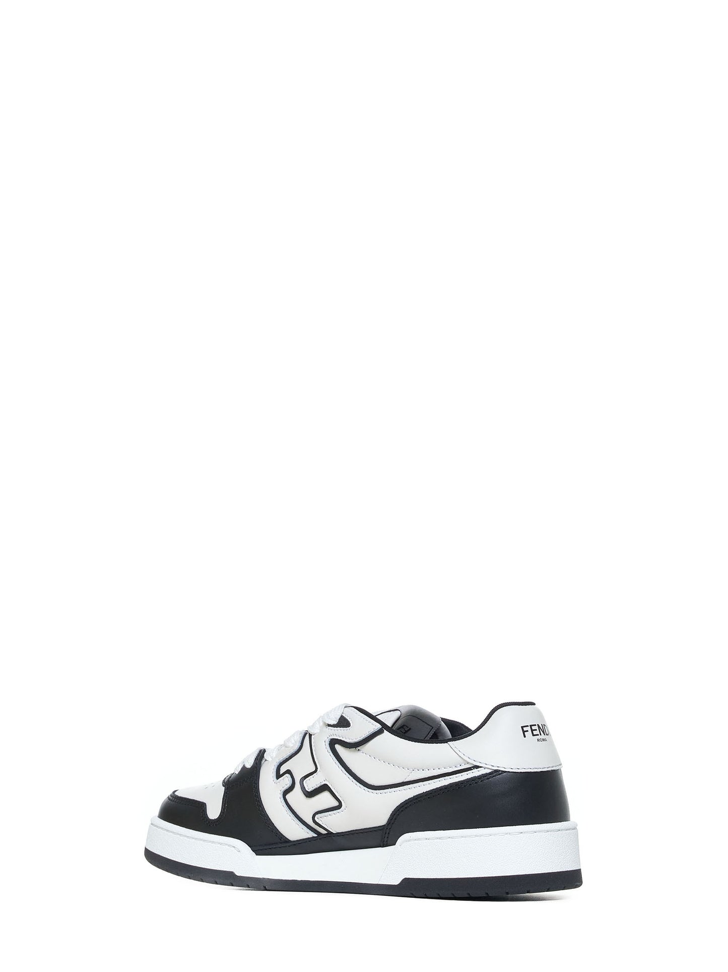 Sneakers Fendi Match in pelle