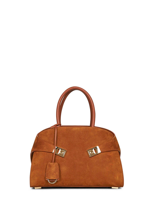 Borsa a mano Hug (M) cuoio