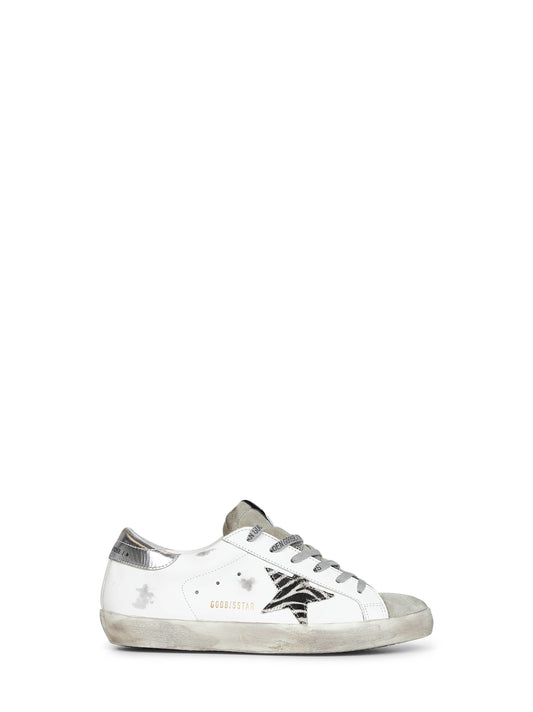 Sneakers Super-Star in pelle bianca