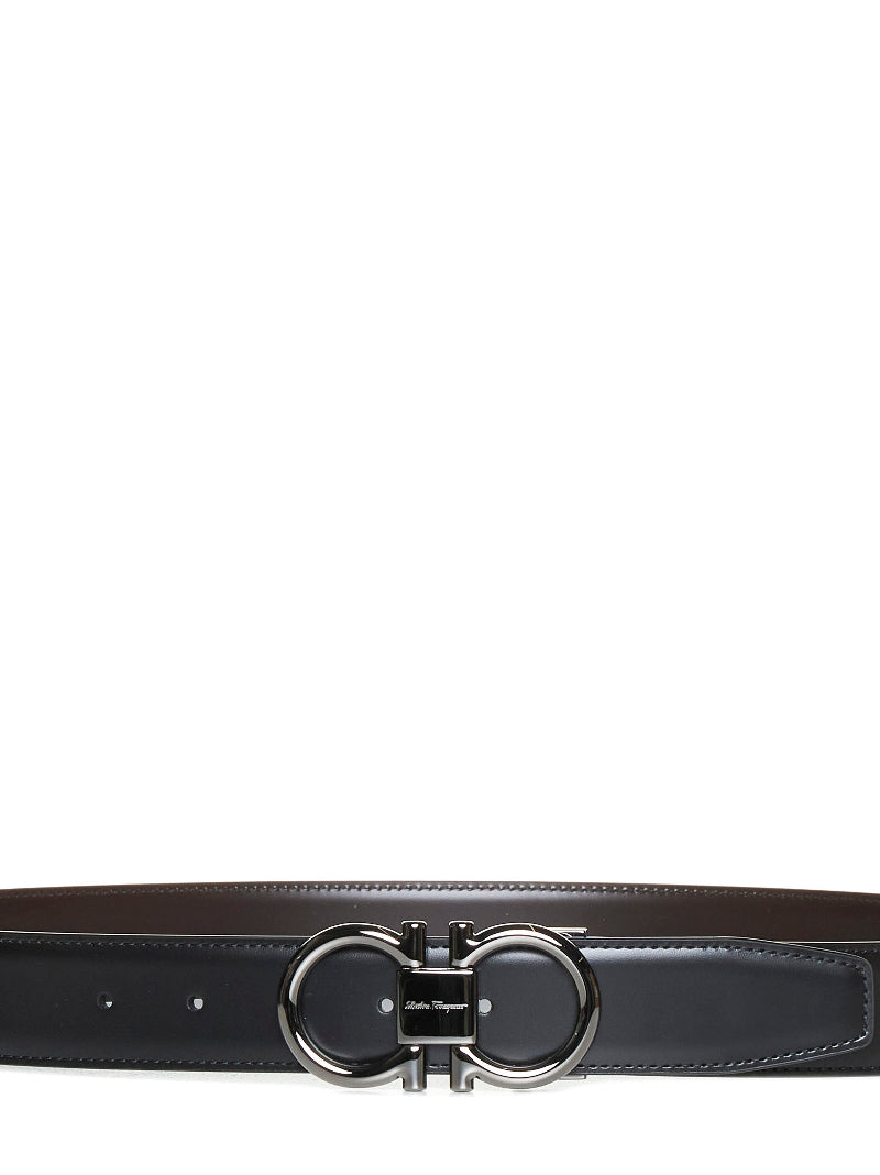 Cintura reversibile e regolabile Gancini