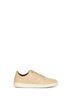 Sneakers basse Adam in nabuk beige
