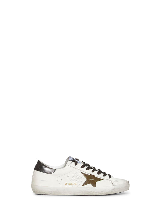 Sneakers Super-Star in pelle bianca