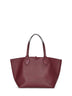 Burgundy Gucci Totissima large reversible tote bag