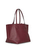 Burgundy Gucci Totissima large reversible tote bag