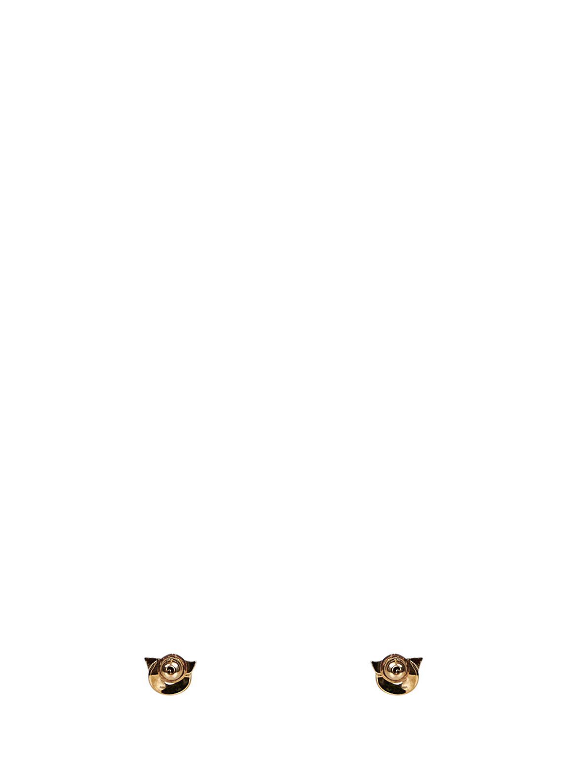 Orecchini Gancini con strass - mis 10 oro