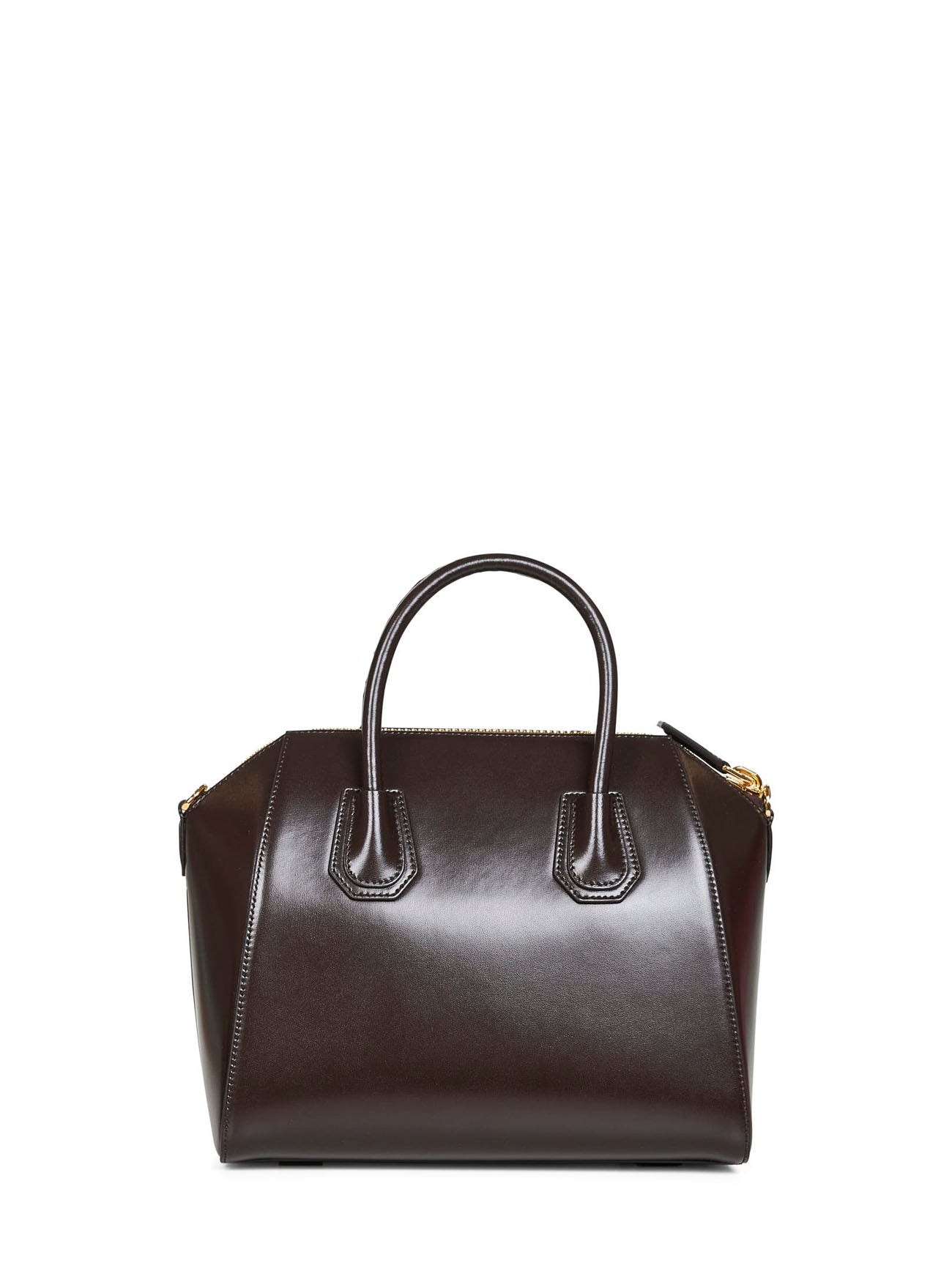 Chocolate Antigona small handbag