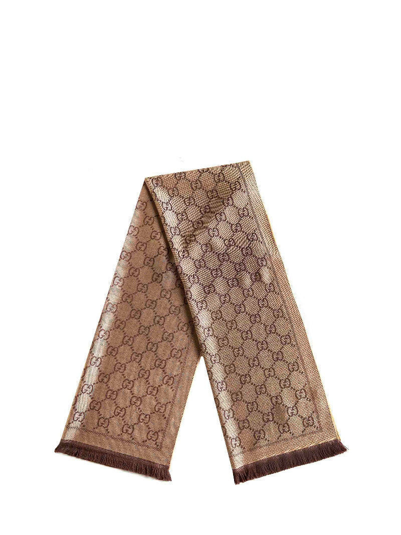 GG wool scarf