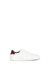 Sneakers basse Adam in pelle bianca