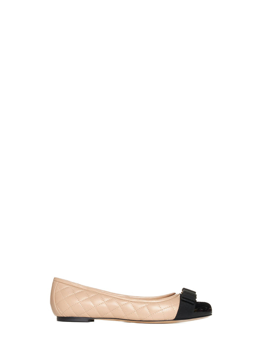 VarinaQ quilted nappa leather ballet flats