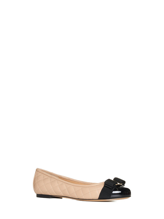 VarinaQ quilted nappa leather ballet flats