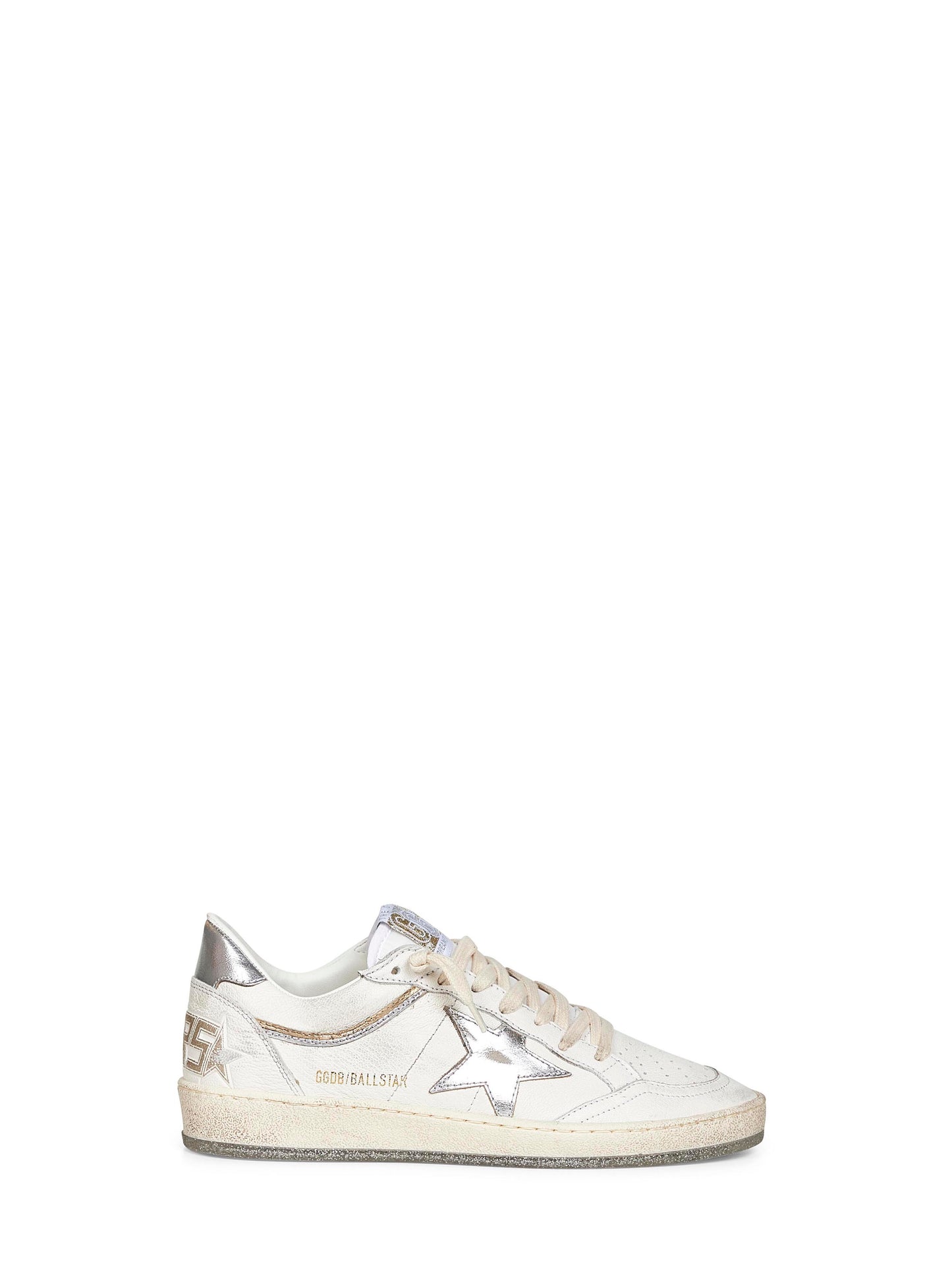 White leather Ball Star sneakers