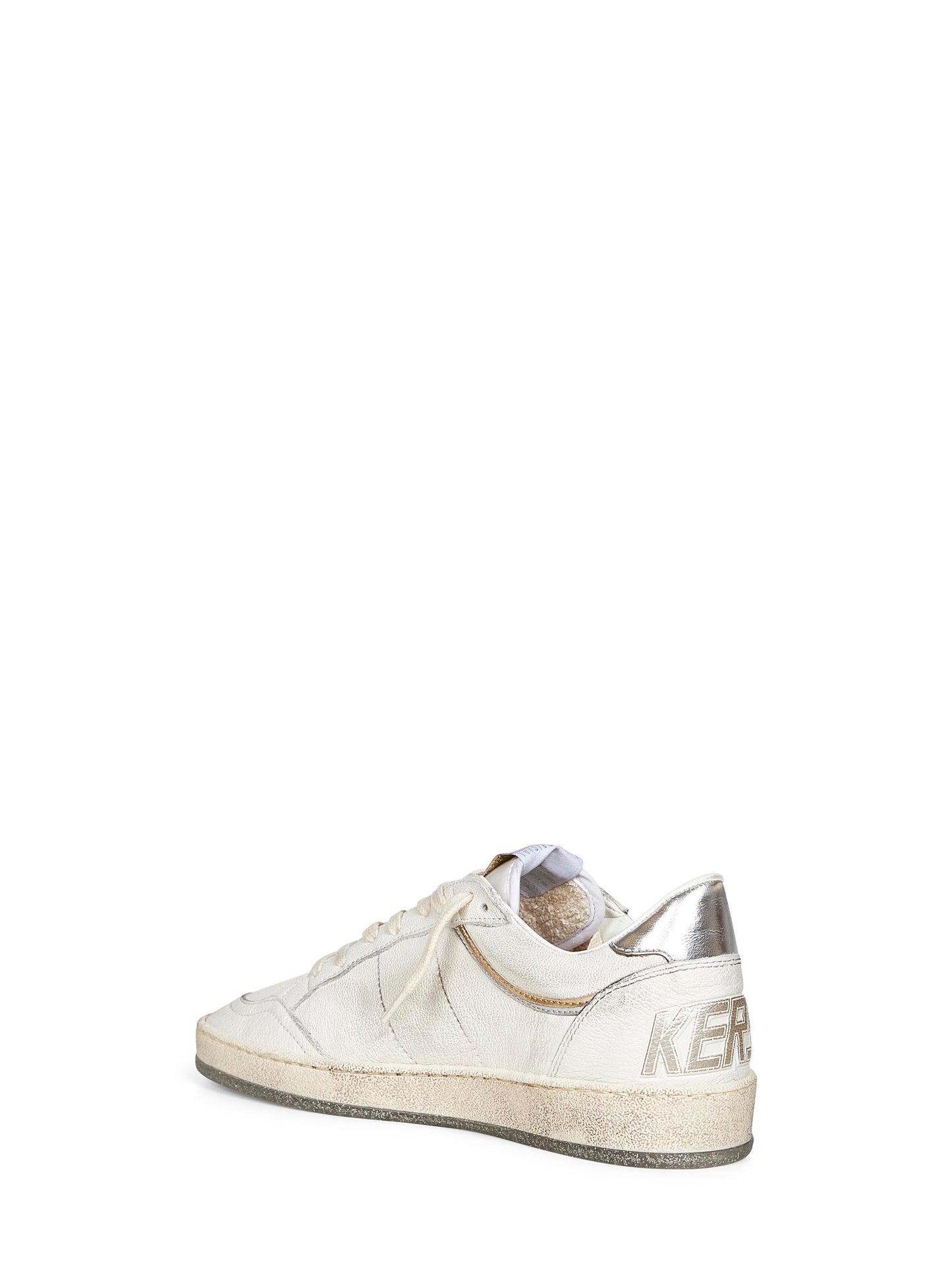 White leather Ball Star sneakers