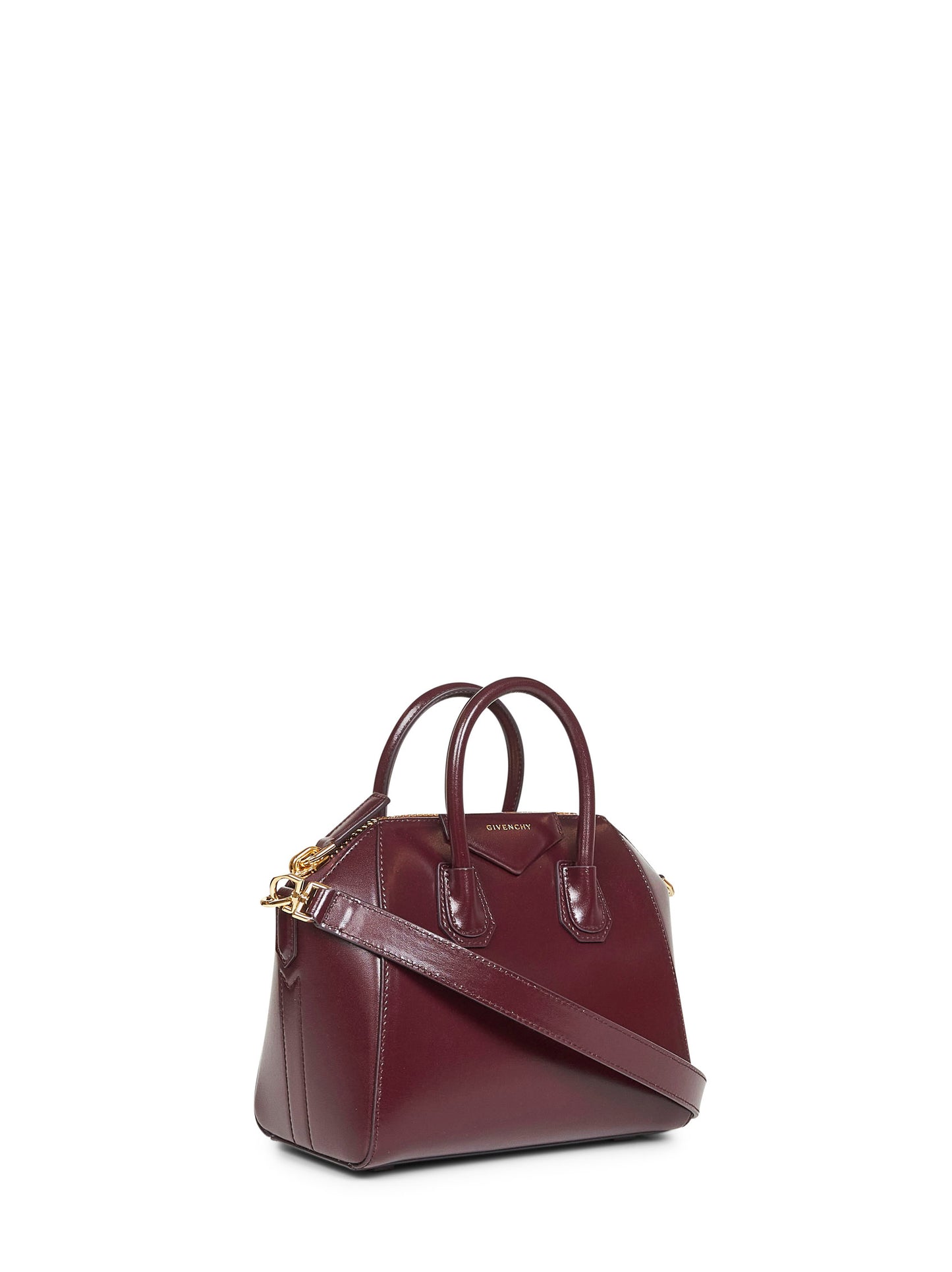 Borsa a mano Antigona mini bordeaux