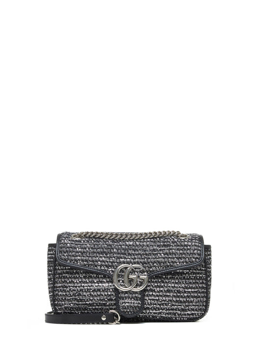 Black GG Marmont small shoulder bag