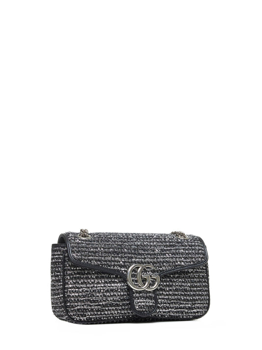 Black GG Marmont small shoulder bag