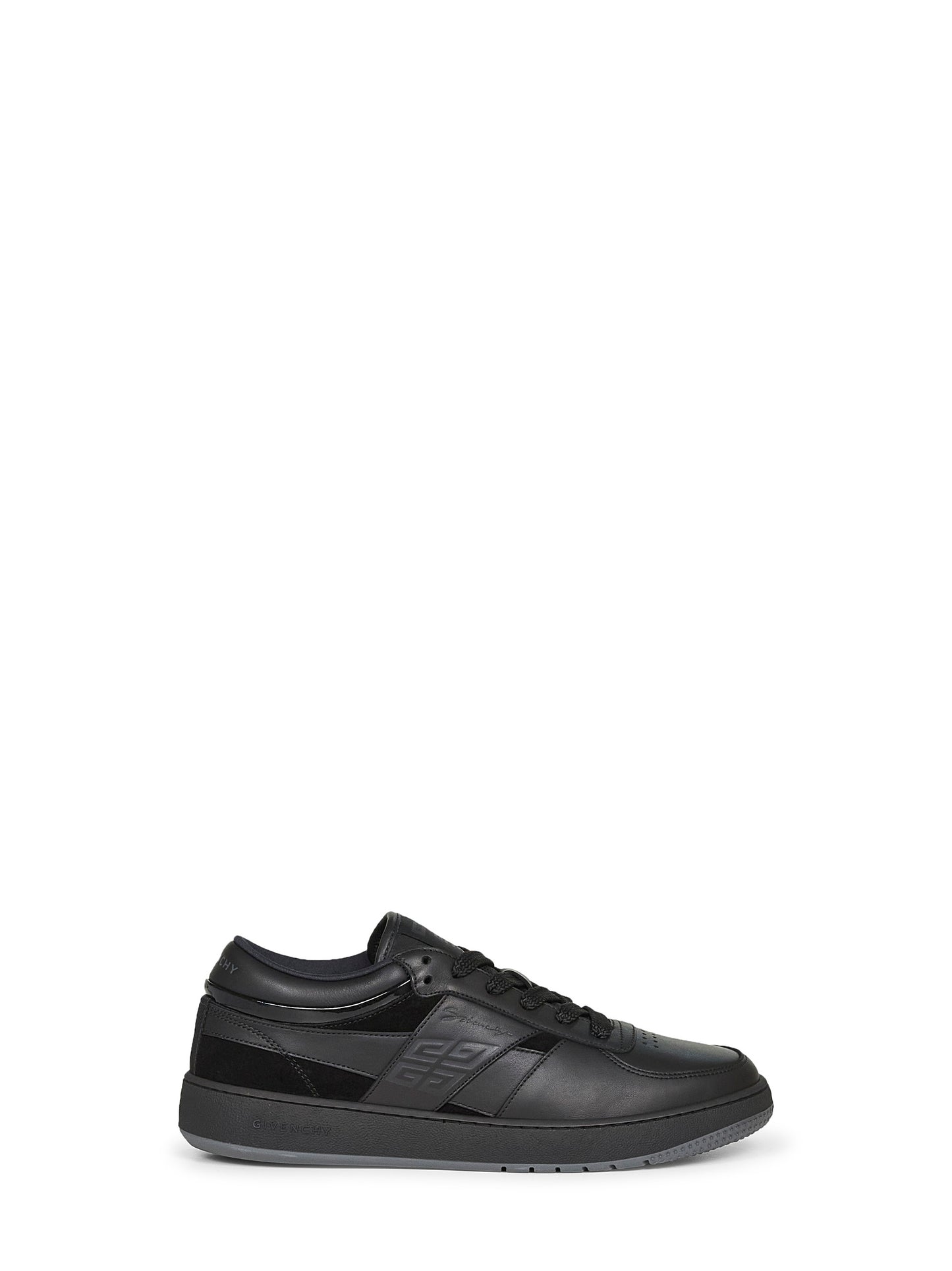 Black mixed leathers G Move sneakers