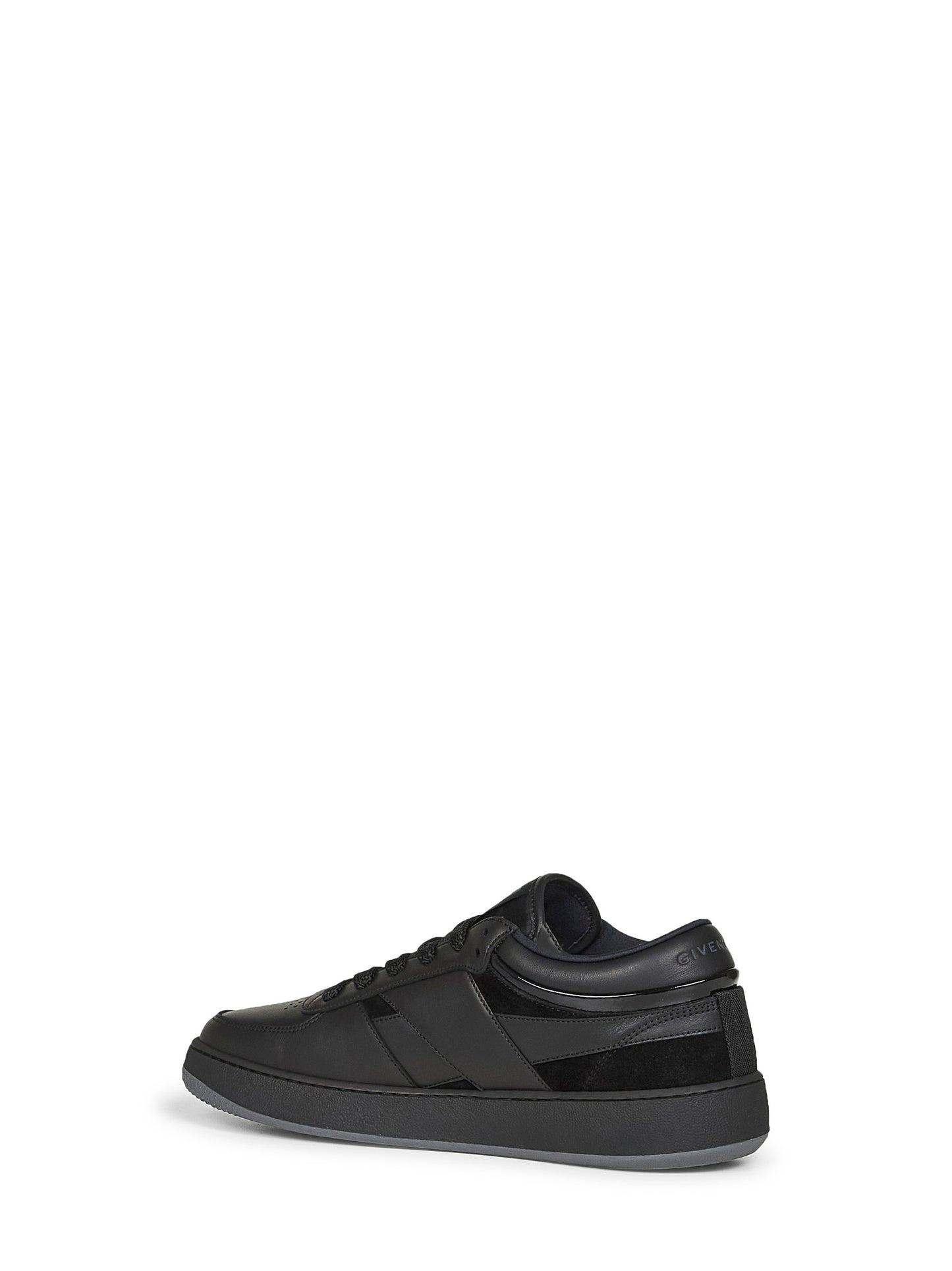 Black mixed leathers G Move sneakers