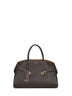 Brown Hug bicolor handbag (L)