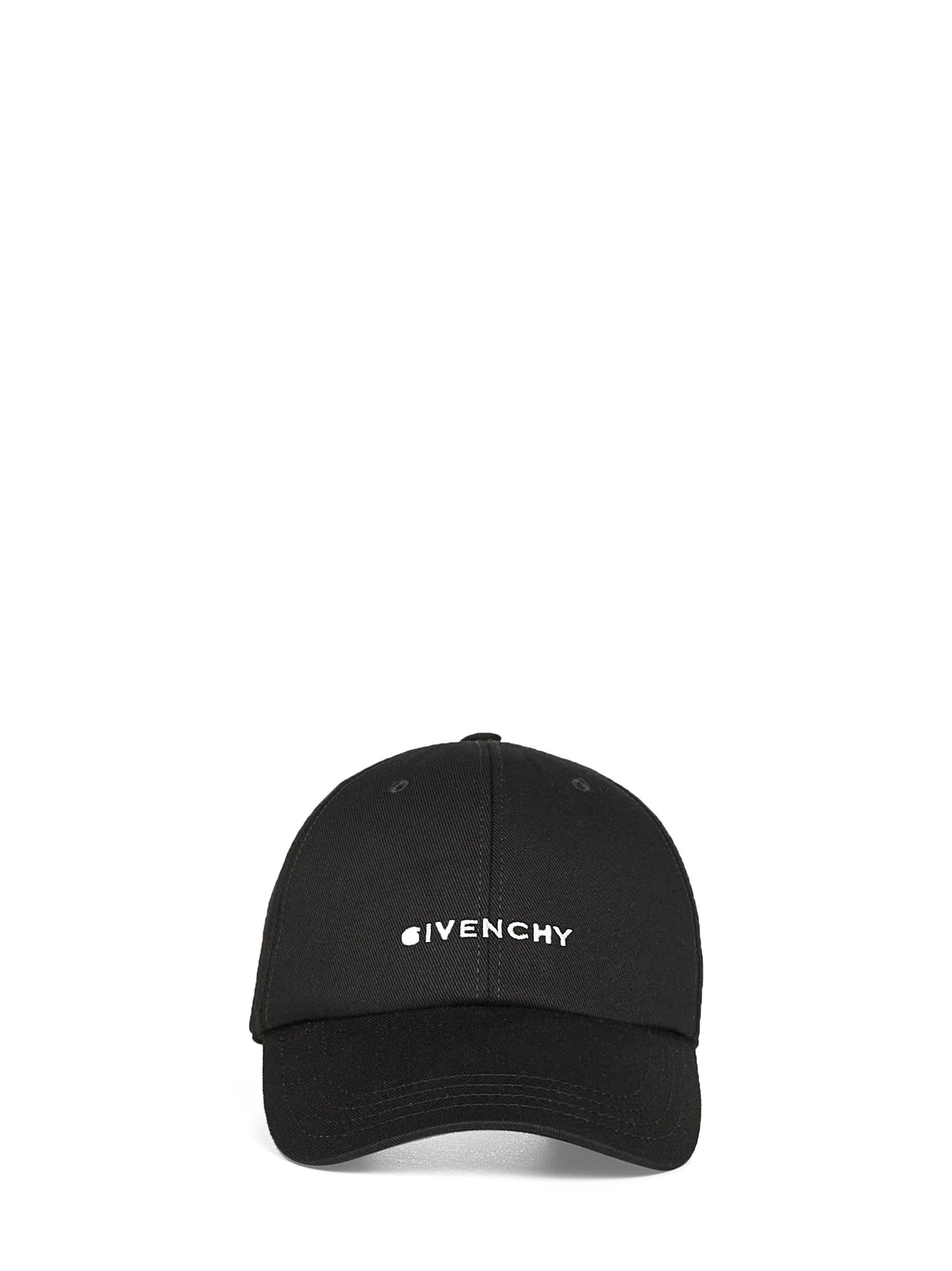 Black GIVENCHY embroidery canvas cap