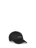 Black GIVENCHY embroidery canvas cap
