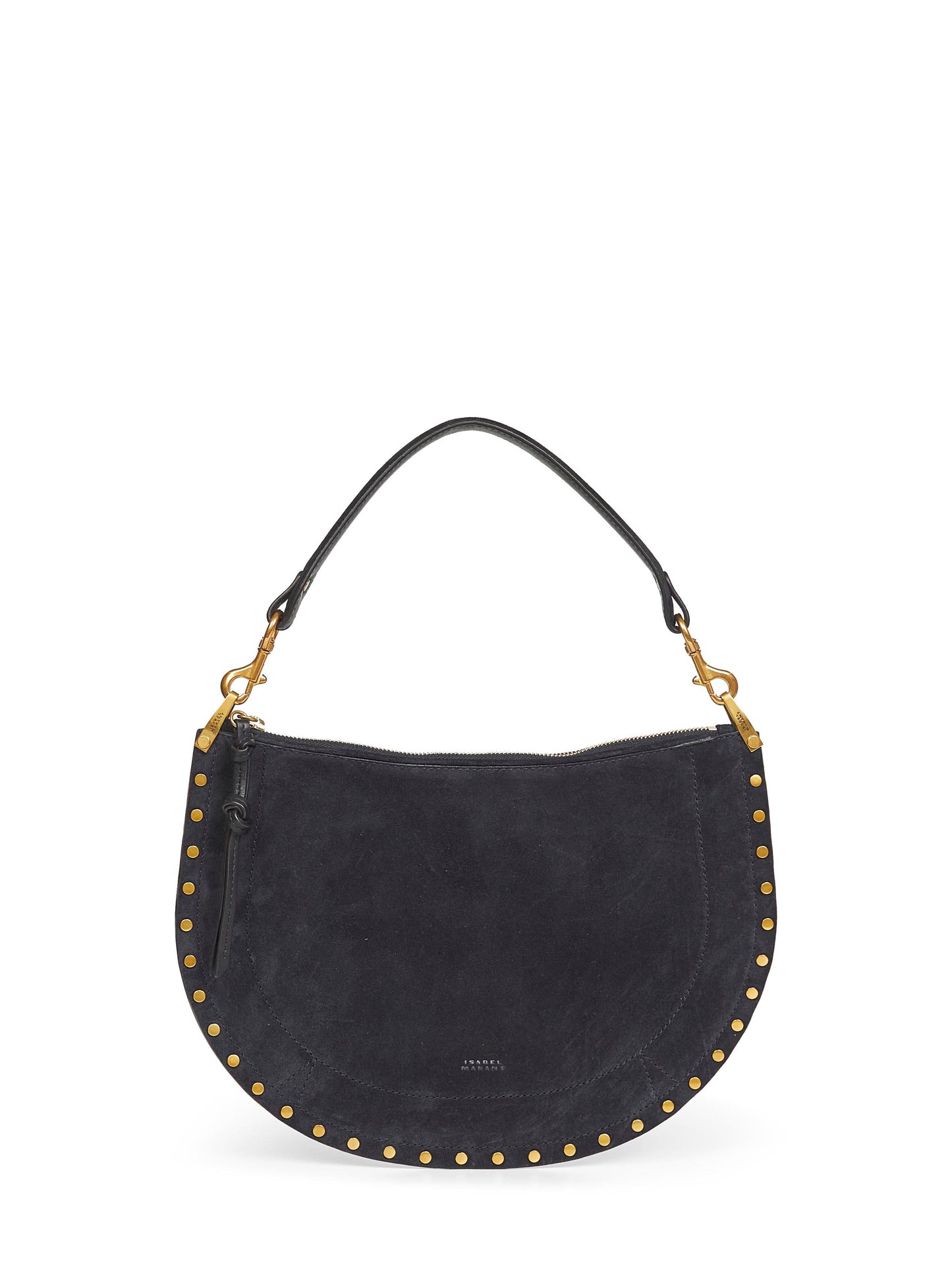 Black midnight Oskan Soft Zip shoulder bag