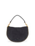 Black midnight Oskan Soft Zip shoulder bag