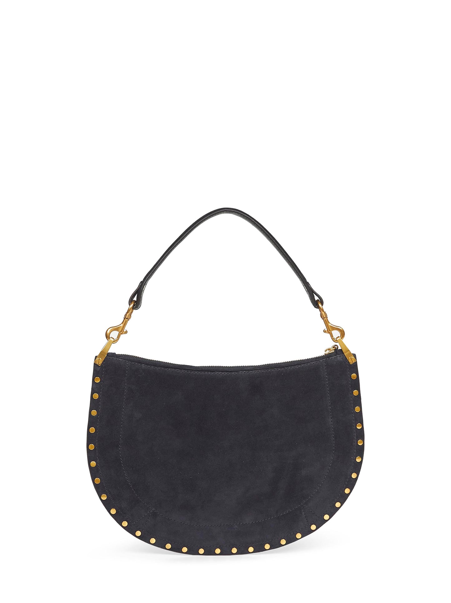 Black midnight Oskan Soft Zip shoulder bag