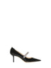 Pumps Bing 65 in vernice con cristalli