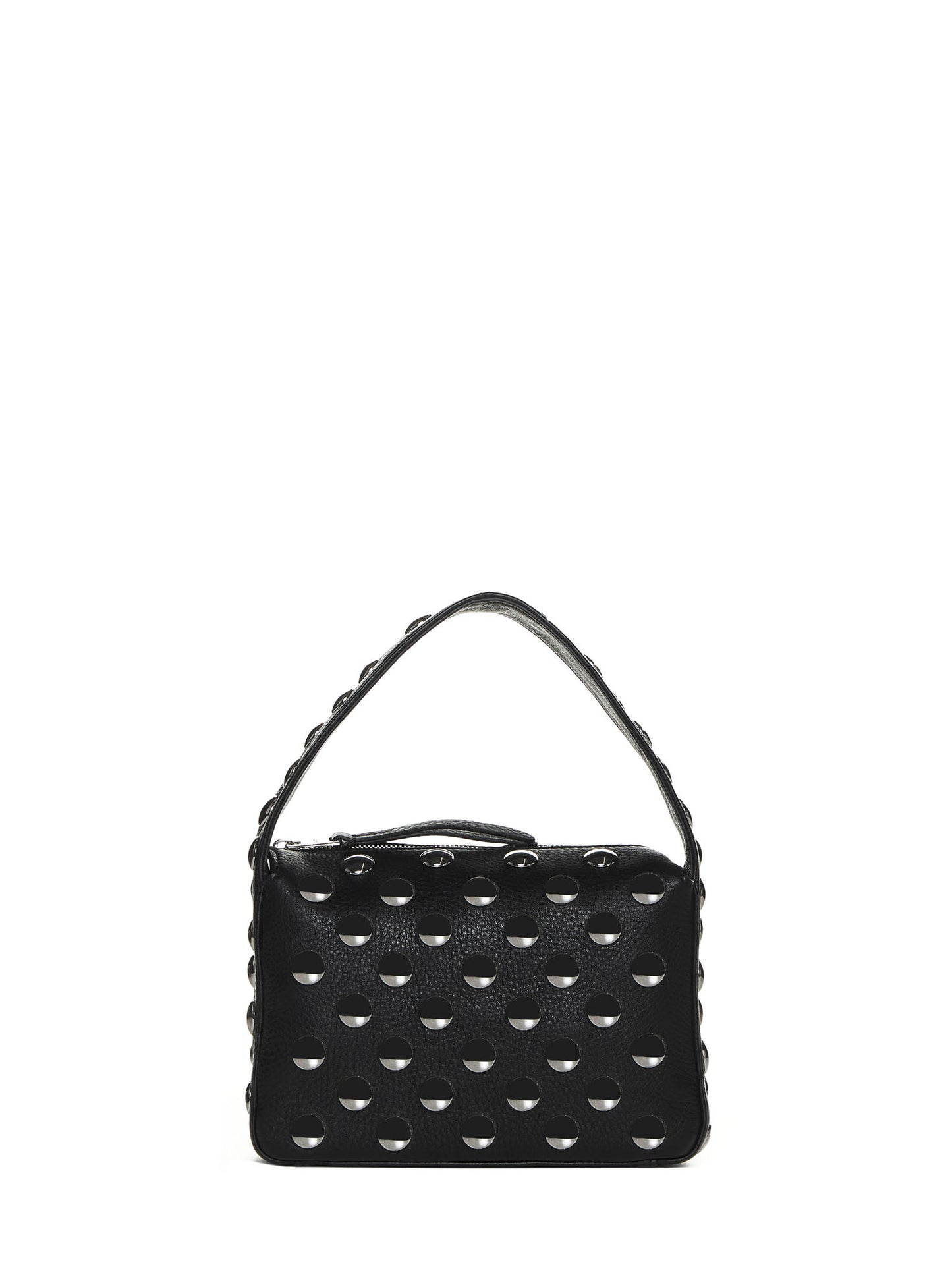 Elena studs leather small handbag by Khaite