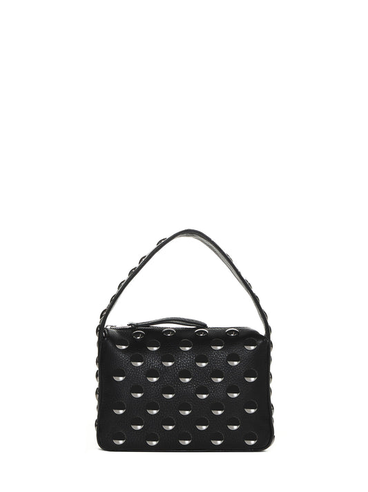 Elena studs leather small handbag by Khaite
