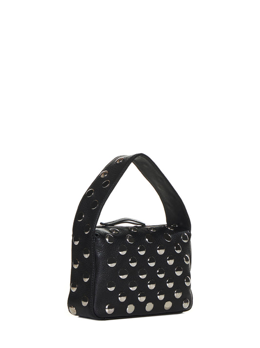 Elena studs leather small handbag by Khaite