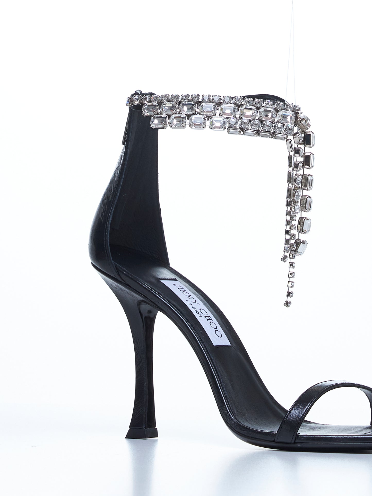 Sandali Verity 100 in pelle con cristalli